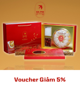 Phiếu giảm 5% tổng hóa đơn tại Yến nhà nuôi