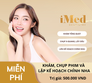 Phiếu ưu đãi sử dụng dịch vụ tại Nha Khoa iMed